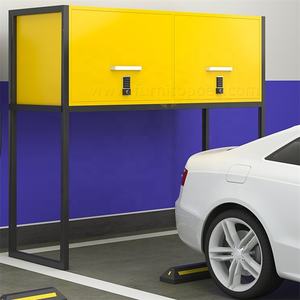 Armario de Almacenamiento <span class=keywords><strong>para</strong></span> Autos en Estacionamientos, de Acero, Personalizable, de Gran Capacidad, Caja de Herramientas Metálica, Armario de Garaje, Armario de Almacenamiento Sobre el Capó del Auto - Product Image 2