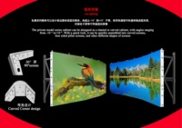 Écran LED extérieur en aluminium TA960 960x960mm, léger, super fin, étanche IP65, garantie 3 ans, publicité 3D à l'œil nu