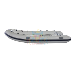 Pvc rigido gommone pesca barca zodiaco pontone pesanti alta qualità assalto barca elettrica fiume gommone - Product Image 1