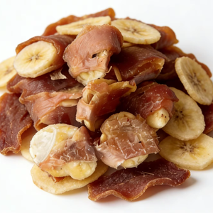 Friandises pour chiens OEM ODM Premium au poulet enveloppé de banane – Masticables entièrement naturels et sains 100g - Product Image 1