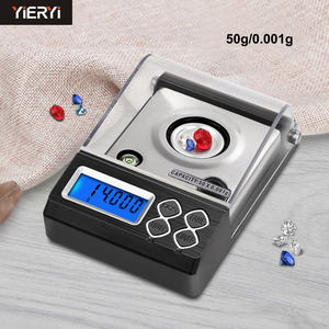 عالية الدقة مقياس الالكترونية قيراط 20g/30g/50g/0.001g مقياس الجيب - Product Image 5