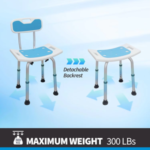 Cadeira de chuveiro para Chuveiro Interior com Almofada Dobrável Portátil Travel Bath Bench para Idosos Senior Handicap & <span class=keywords><strong>Disabled</strong></span> - Product Image 4