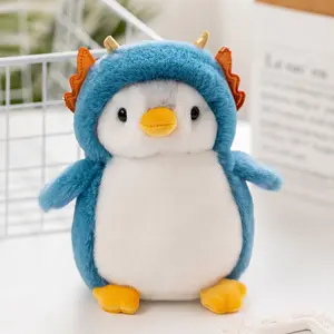 ODM OEM benutzer definierte Pinguin Plüsch tier verwandelt sich in Schneemann Einhorn Puppe