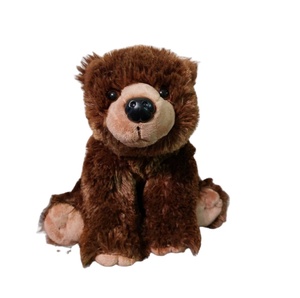 Orsacchiotto Grizzly Marrone Personalizzato, Giocattoli di Peluche Morbidi all'Ingrosso, Bestseller - Product Image 1
