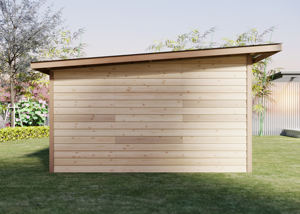 Casetas Cobertizos de Madera Personalizadas para Almacenamiento Exterior Casa de Herramientas de Jardín de Cedro Rojo Fácil de Ensamblar - Product Image 4