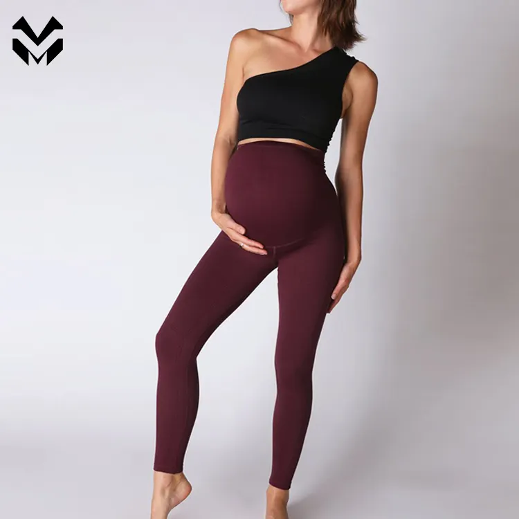2021 Clothing High Waist Maternity Clothes Huge Elastic Pregnant Women leggings Maternity Pants Maternity Wear