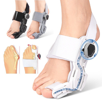 Séparateur d'orteils en silicone, gel de soulagement pour hallux valgus, correcteur flexible, redresseur pour pieds arrière en U, protection des pieds