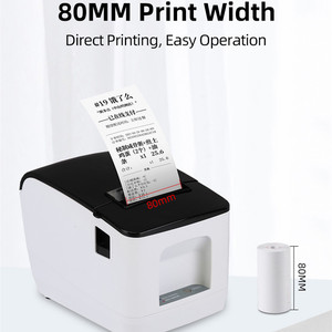 2025 New hóa đơn nhiệt máy in 80 mét <span class=keywords><strong>USB</strong></span> Auto cutter 250 mm/giây tốc độ cao Máy in hóa đơn nhiệt cho siêu thị tiền mặt đăng ký - Product Image 3