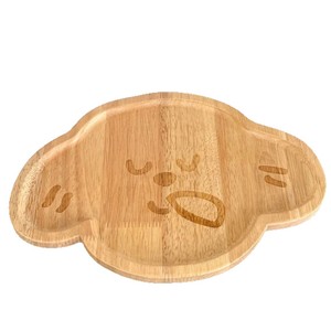 Plato de Madera de Caucho Creativo con Diseño de Animales de Dibujos Animados para Niños, Irrompible, para Cena, Pastel de Arroz, Frutas, Uso Doméstico - Product Image 5