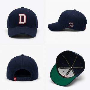 Gorras de Béisbol con Visera Ajustable, Bordado 3D, Cierres Traseros Ajustables, Clásicas y Versátiles, Protección Solar, Venta al Por Mayor de Fábrica - Product Image 2