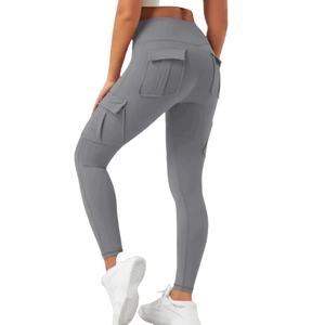 Pantalons de jogging ajustés pour femmes sur mesure Pantalons cargo élastiques de haute qualité pour femmes Pantalon de jogging pour femmes avec 4 poches - Product Image 5