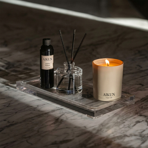 AIKUN Custom Natural Soy Wax Classic Scent Scented Candle <b>Smoke</b>-Free Votive Aromatherapy High-End Reed Diffuser Sets Gift <b>Box</b> - Product Image 1