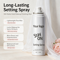 Réglage du maquillage Spray Hydratant Finition Bouteille Réglage Spray Contrôle de l'huile Maquillage longue durée Fix Foundation Spray
