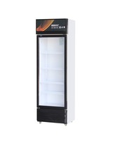 Réfrigérateur à boissons avec porte en verre, armoire de présentation verticale pour boissons, réfrigérateur à boissons pour supermarché, réfrigérateur à boissons pour épicerie