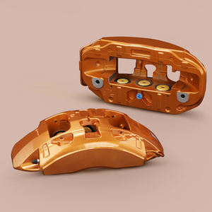 Disque de frein en céramique à longue fibre de carbone de vente chaude 420mm véritable étrier de frein AMG 6 Pot pour Mercedes Benz Porsche Bentley BMW - Product Image 5