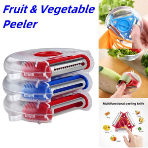 Pelador, Rebanador y Cortador en Juliana 3 en 1, Accesorio de Cocina para Frutas y Verduras, 1 Pieza - Product Image 5