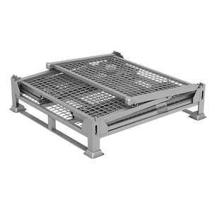 Lồng Lưới Có thể gập lại và xếp chồng lên nhau để lưu trữ kho. - Product Image 4