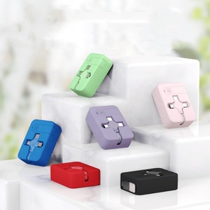 Wholesale 3-in-1 Retractable Storage USB Type C Charger Fast Charging <strong>Cable</strong> with Phone Stand and Braid Shielding <strong>for</strong> <strong>Computer</strong> - Product Image 1