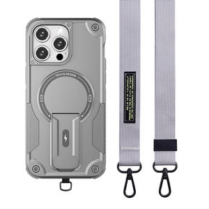 Custodia con Supporto Magnetico a Cinghia Lunga per Sport Outdoor per <span class=keywords><strong>iPhone</strong></span> 17/16/15/14/13, Design Business, Stile INS, Compatibile con 11Pro - Product Image 5