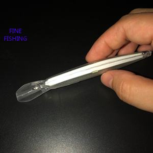 Leurre de pêche non peint, Crankbait vierge, leurre méné artificiel, corps d'appât 5 pouces 2/5 OZ 8286 # CN;JIA Fine 6MM 10 - Product Image 5