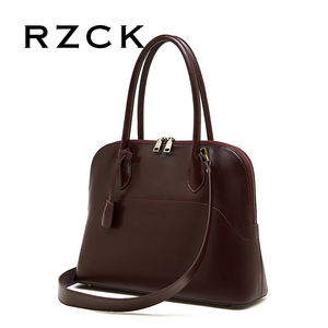 RZCK 2026 Nuova Borsa a Mano in Vera Pelle per Donna, Borsa a Tracolla Vintage in Pelle Conciata al Vegetale, Grande Capacità - Product Image 1
