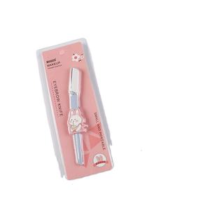 Mini lames de <span class=keywords><strong>rasoir</strong></span> à sourcils en plastique pour femmes Outil de dermaplanage à pointe pointue pour la coupe polyvalente du <span class=keywords><strong>visage</strong></span> et le toilettage au rasage - Product Image 6