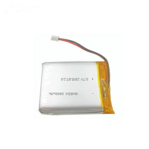 OEM 104554 LiPo battery rechargeable <strong>3</strong>,7 V 3000mAh Li-polymer battery with PCB and wires - Product Image 3