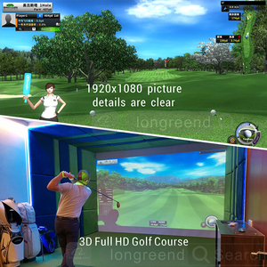 Longreend Nhà Hát Golf Bravo Trong Nhà Golf Mô Phỏng Hệ Thống + 3D Rạp Hát Tại Nhà Nhà Golf - Product Image 6
