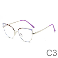 Nuevo Marco de gafas de ordenador óptico de Metal de gran venta al por mayor gafas fotocromáticas de alta calidad