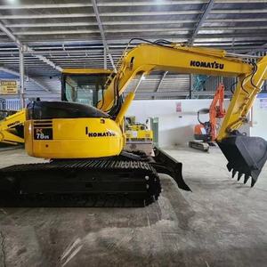 Excavatrice d'occasion Pc 78US Haute qualité d'occasion Komatsu PC78US Petite excavatrice Komatsu de 7 tonnes Excavatrice mini d'occasion PC78US-6 - Product Image 1