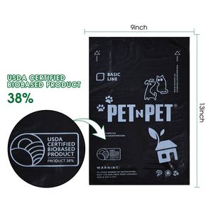 Distributeur de sacs à déjections canines personnalisés imprimés en gros, parfumés, mains libres, pour laisse de chien, respectueux de l'environnement - Product Image 3