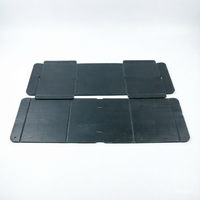 Cajas de Plástico Corrugado Portátiles, Caja de Entrega de Pizza Coreflute para Scooter/Motocicleta/Bicicleta