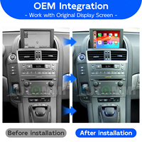 Kit d'interface décodeur sans fil Apple CarPlay et Android Auto pour mise à niveau d'écran OEM Lexus HS250h 2009-2018
