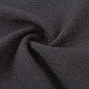 97% polyester 3% spandex corée crêpe spandex tissu personnalisé tricot plongée crêpe matériel tissus avec crêpe pour vêtements - Product Image 3