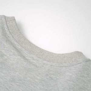 Vêtements personnalisés American Vintage Dog Print <span class=keywords><strong>T</strong></span>-<span class=keywords><strong>shirt</strong></span> femmes gris col rond manches <span class=keywords><strong>trois</strong></span>-quarts <span class=keywords><strong>T</strong></span>-<span class=keywords><strong>shirt</strong></span> - Product Image 5