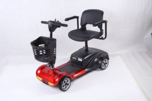 Scooter électrique à deux places robuste à 4 <span class=keywords><strong>roues</strong></span> pour personnes âgées et seniors, scooter de mobilité US/EU - Product Image 2