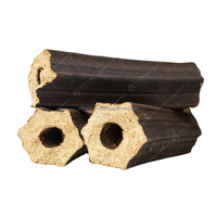 Briquettes de balle de riz hexagonales Briquettes de bois dur naturel et granulés de bois pour système de chauffage Briquette de bois de chauffage à granulés de biomasse