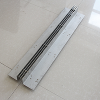 Plastique Construction Extérieur Design industriel Souterrain Résine Canal de drainage linéaire en forme de U Gouttière Drainage en résine