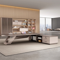 Muebles de Oficina de Primera Calidad a Precio de Fábrica, Escritorio Ejecutivo Creativo Convertible, Mesa de Computadora Estética