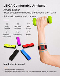 Bracelet cardiofréquencemètre Bluetooth 5.0 ANT+ le plus vendu pour l'entraînement en club en intérieur et en extérieur, équipement de fitness - Product Image 6
