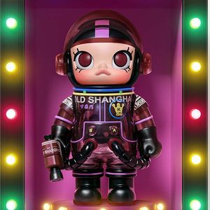 100% Authentique Nouvelle Série Anniversaire MEGA SPACE MOLLY 100% 4 Blind Box Robot Toy Gift par POPMART (Polyester) - Product Image 4