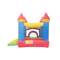Rumah Loncat Tiup Mini Pelangi untuk Anak-Anak Grosir