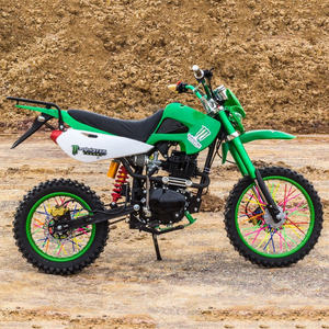 Moto tout-terrain de 125 cm3, moto à essence, moto de course avec moteur 4 temps, double suspension pour la conduite en plein air - Product Image 6