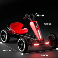 Kart électrique de drift pour jeux en extérieur, vente directe usine, avec contrôle fluide et fonction de conduite sécurisée