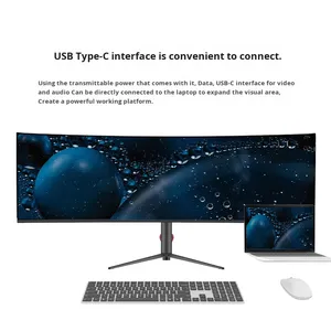 49-inch 5K 144Hz cong IPS <span class=keywords><strong>LCD</strong></span> máy tính để bàn Màn hình HDR Tính năng dp giao diện 32:9 tỉ lệ cho chơi game giải trí văn phòng sử dụng - Product Image 6