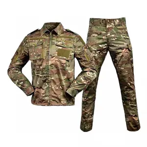 SIVI Men Digital Desert Traje Tactico Combat Camouflage Tactical Jacket+Pant Suit Hunting Clothes Security Uniforms
