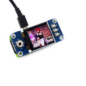 <span class=keywords><strong>Raspberry</strong></span> <span class=keywords><strong>Pi</strong></span> ZeroW/3B+/4B Layar <span class=keywords><strong>LCD</strong></span> Mini 1,44 inci dengan Tombol Joystick Modul Layar SPI - Product Image 4