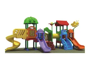 Wholesale Entertainment Plastic Outdoor Playground Equipment Slides Kids Outdoor Playground