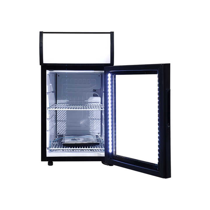 MEISDA ディスプレイクーラー ミニ飲料ディスプレイ冷蔵庫ガラスドア