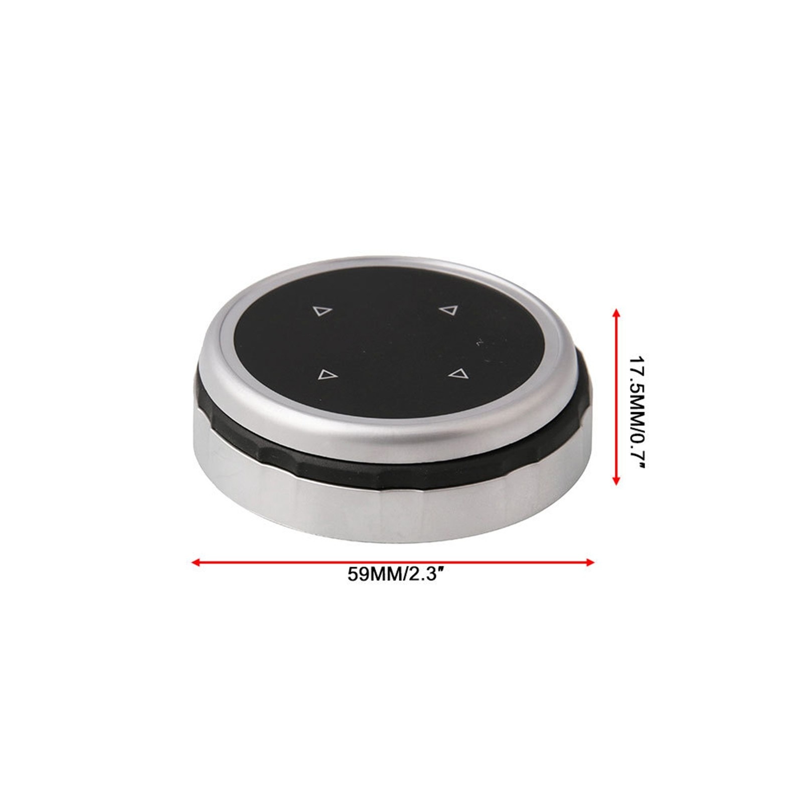 Larger Multimedia Knob Button Cover Trim For BMW IDrive & Radio Controls - Upgrade Replacement - View #4